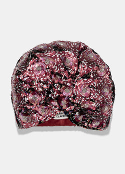 Flower sequin luxury turban